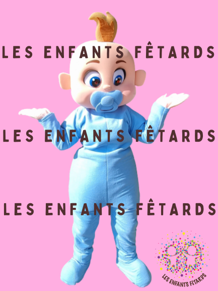 Babyboy mascotte les enfants fetards