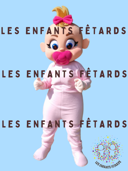 Babygirl mascotte les enfants fetards