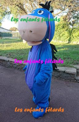 Bourriquet mascotte les enfants fetards