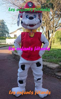 Marcus mascotte les enfants fetards