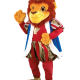 Mascotte lion ok