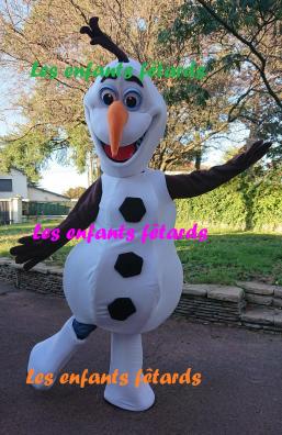 Olaf deluxe mascotte les enfants fetards