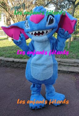 Stitch mascotte les enfants fetards