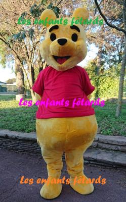 Winnie l ourson mascotte les enfants fetards